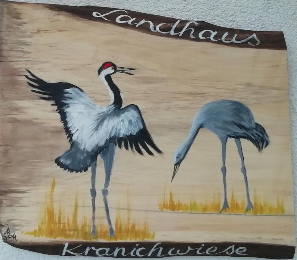 Landhaus Kranichwiese Göhren-Lebbin المظهر الخارجي الصورة