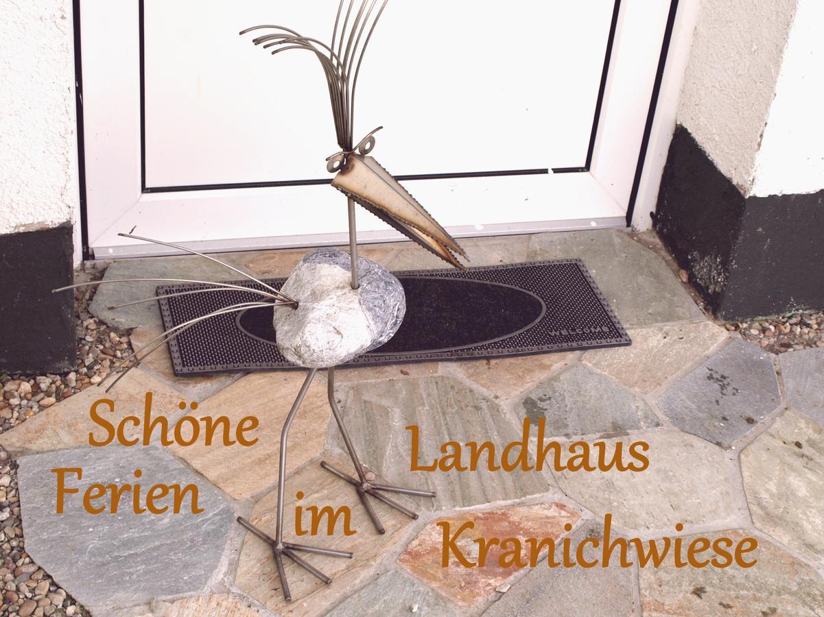 Landhaus Kranichwiese Göhren-Lebbin المظهر الخارجي الصورة